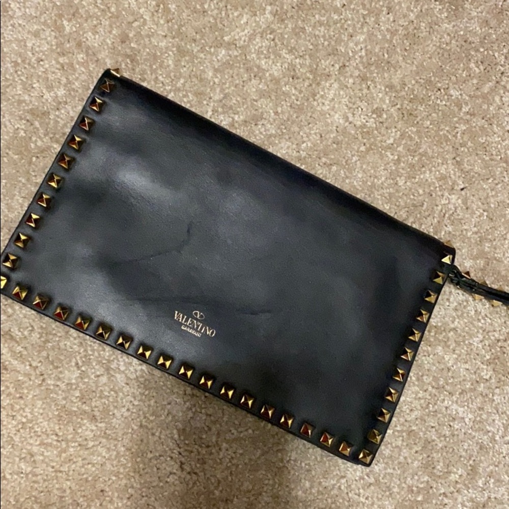 Valentino clutch , great condition w dust bag